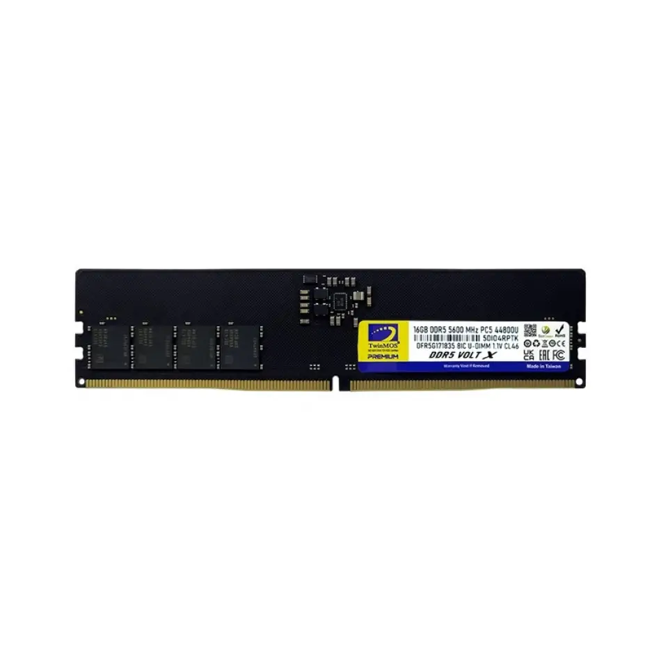 16 Gb Ddr5 5600mhz Cl46 Twınmos Dt Tmd516gb5600u46wo