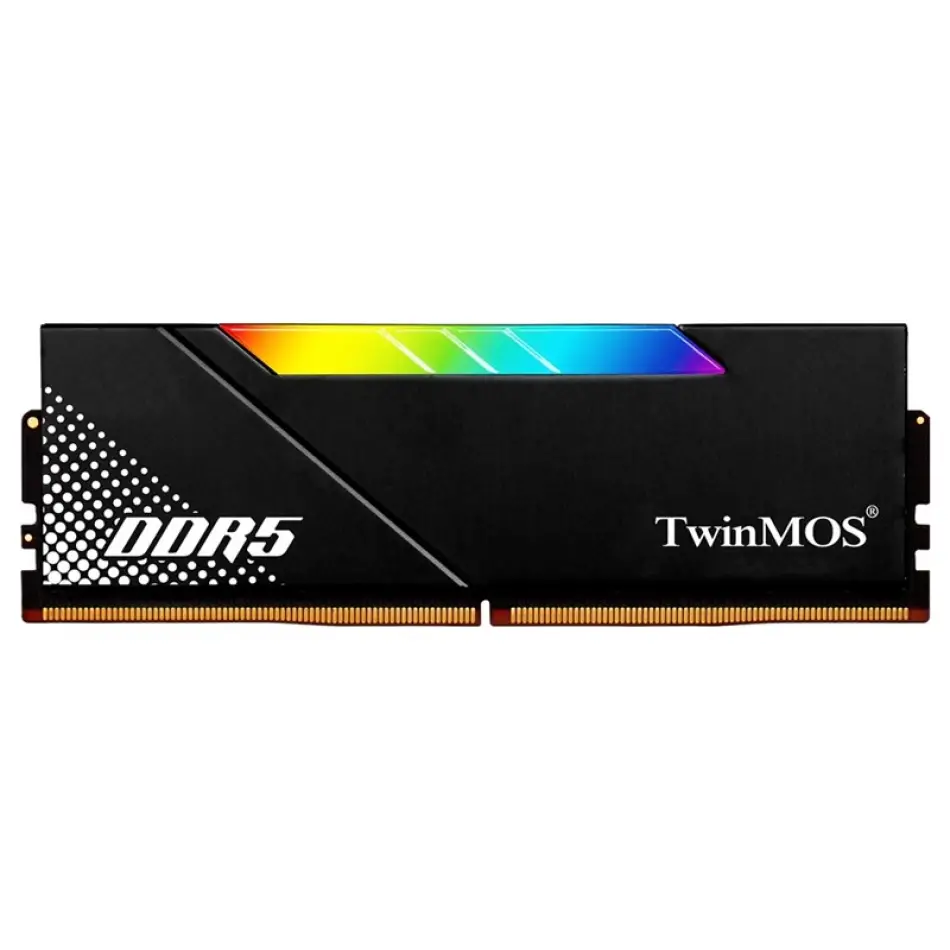 16 Gb Ddr5 6000mhz Cl36 Rgb Siyah Voltx Twınmos Soğutuculu Dt Tmd516gb6000urgb36b