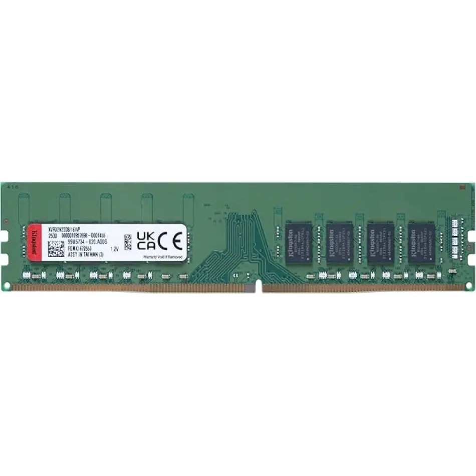 16GB DDR4 3200Mhz CL22 KVR32N22D8/16WP KINGSTON