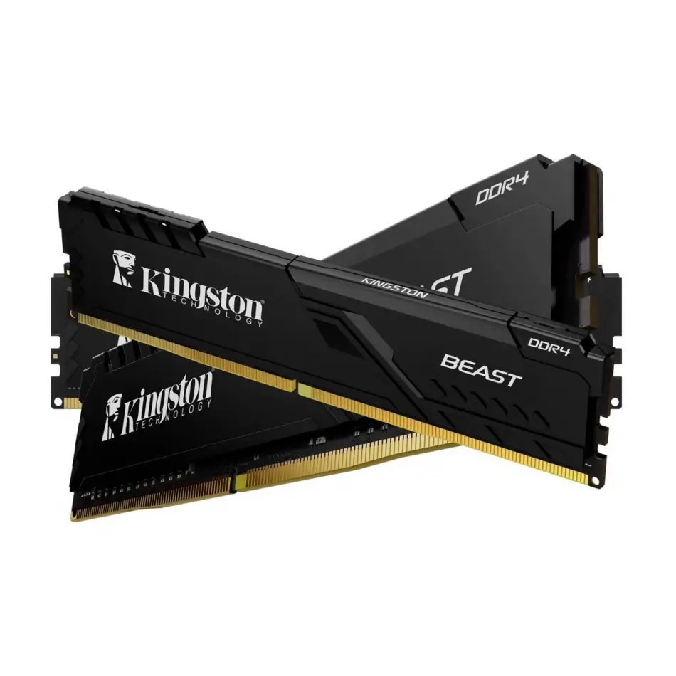 16gb Ddr4 Cl16 Dımm Kf432c16bbk2/16tr 3200mhz Kıngston Beast Soğutuculu (2x8g)