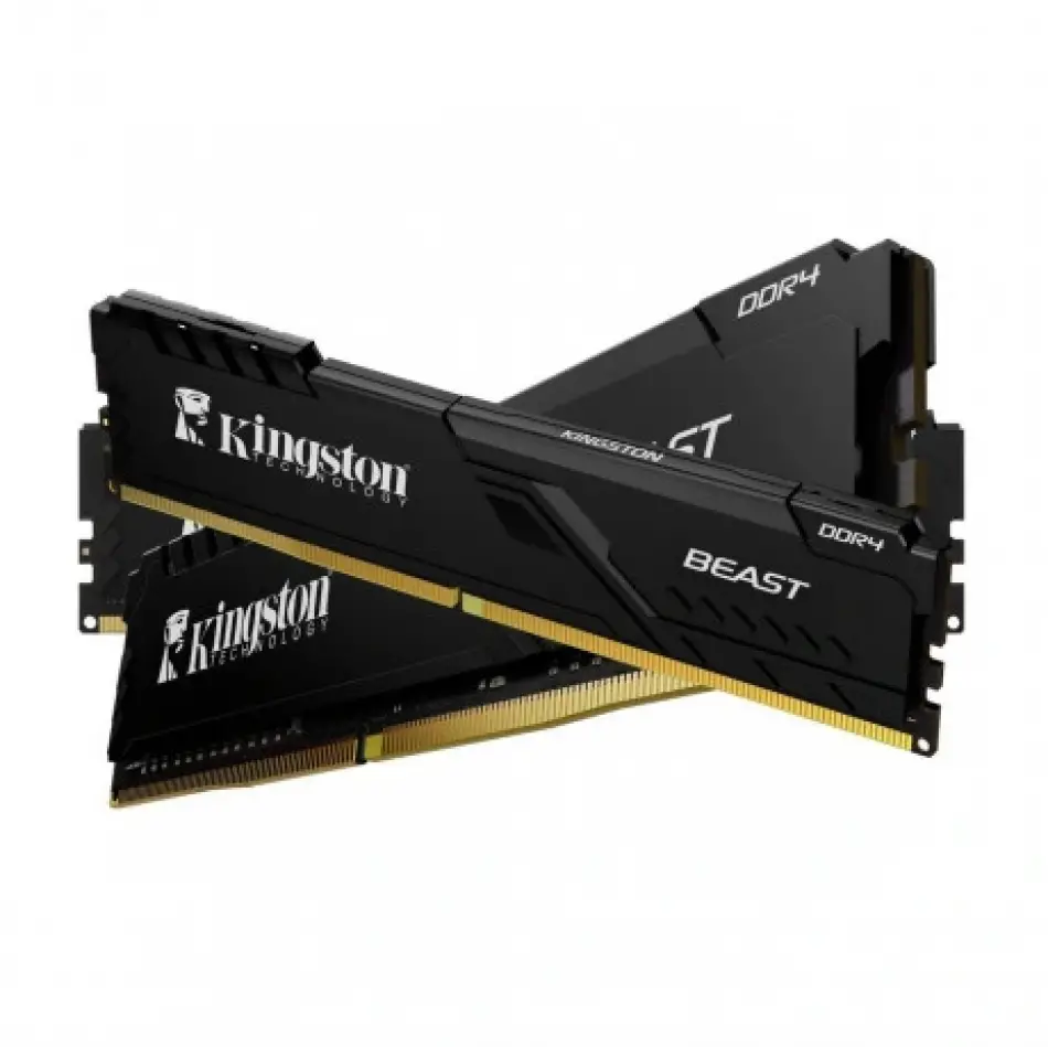 16gb Ddr5 6000 Mhz Cl36 Dımm Kf560c36bbek2-16tr Kıngston Beast Soğutuculu 2x8g