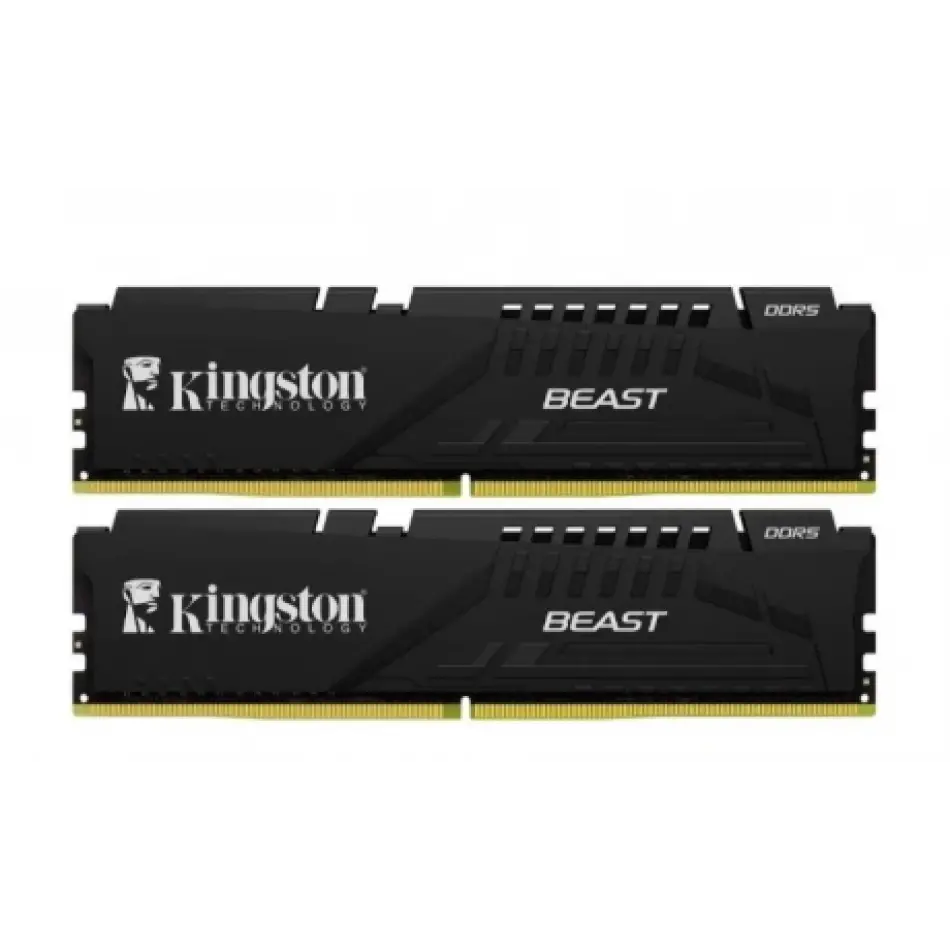 16gb Ddr5 Cl30 Dımm Kf560c30bbek2-16tr Kıngston Beast Soğutuculu 2x8g