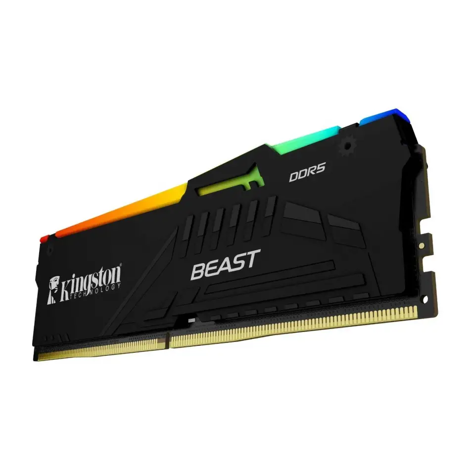 16gb Ddr5 Cl36 6000mhz Kf560c36bbeak2-16tr Kıngston Beast Rgb 2x8g
