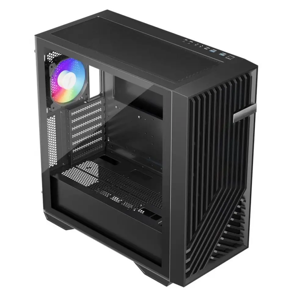 1st Player Fd8 Siyah 750w 80+ Argb 6x12cm Fan Temperli Cam Mesh Usb 3.0 E-atx Kasa