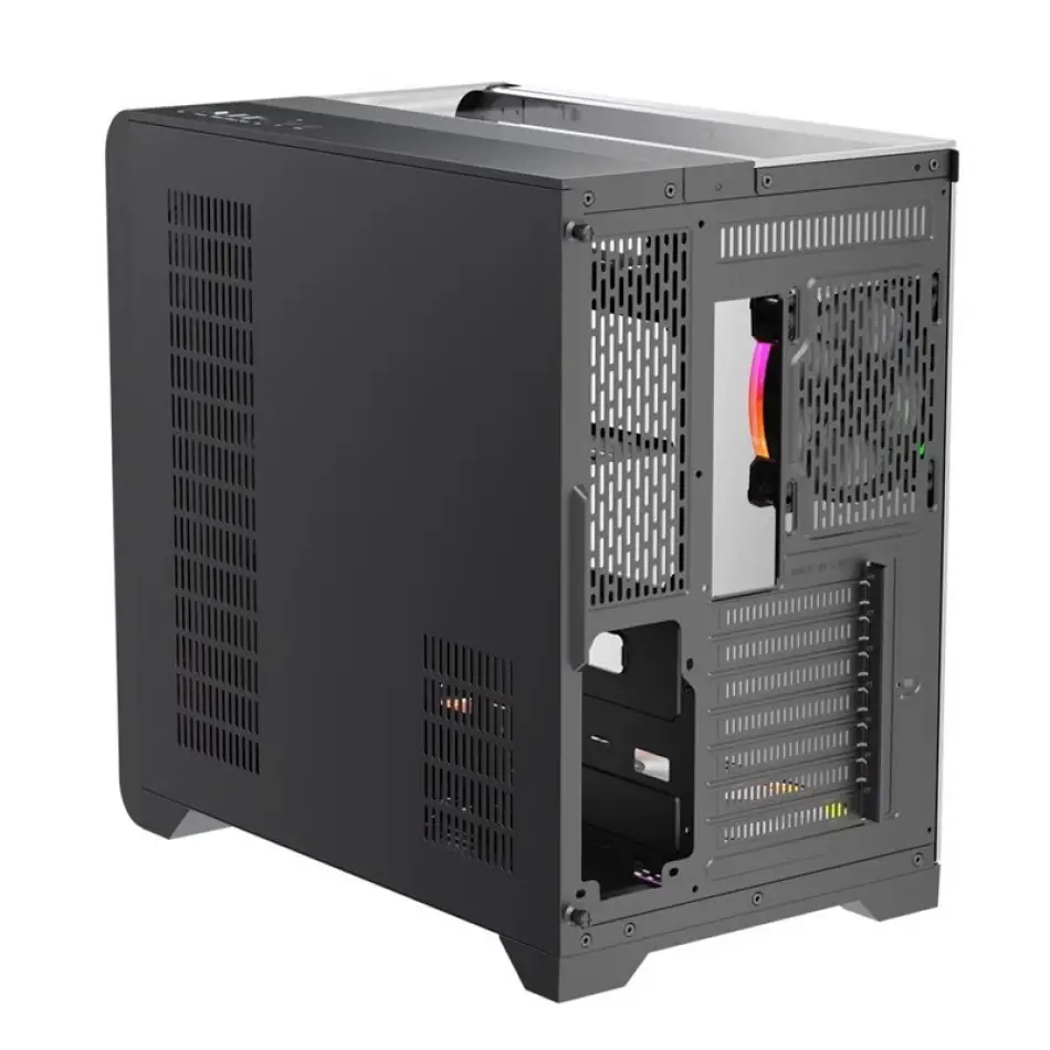 1st Player Rt7 Siyah Dıgıtal 850w 80+ Gold Full Modüler 4x12cm Argb 3 Taraflı Temperli Cam Usb 3.0 - Type C Atx Kasa