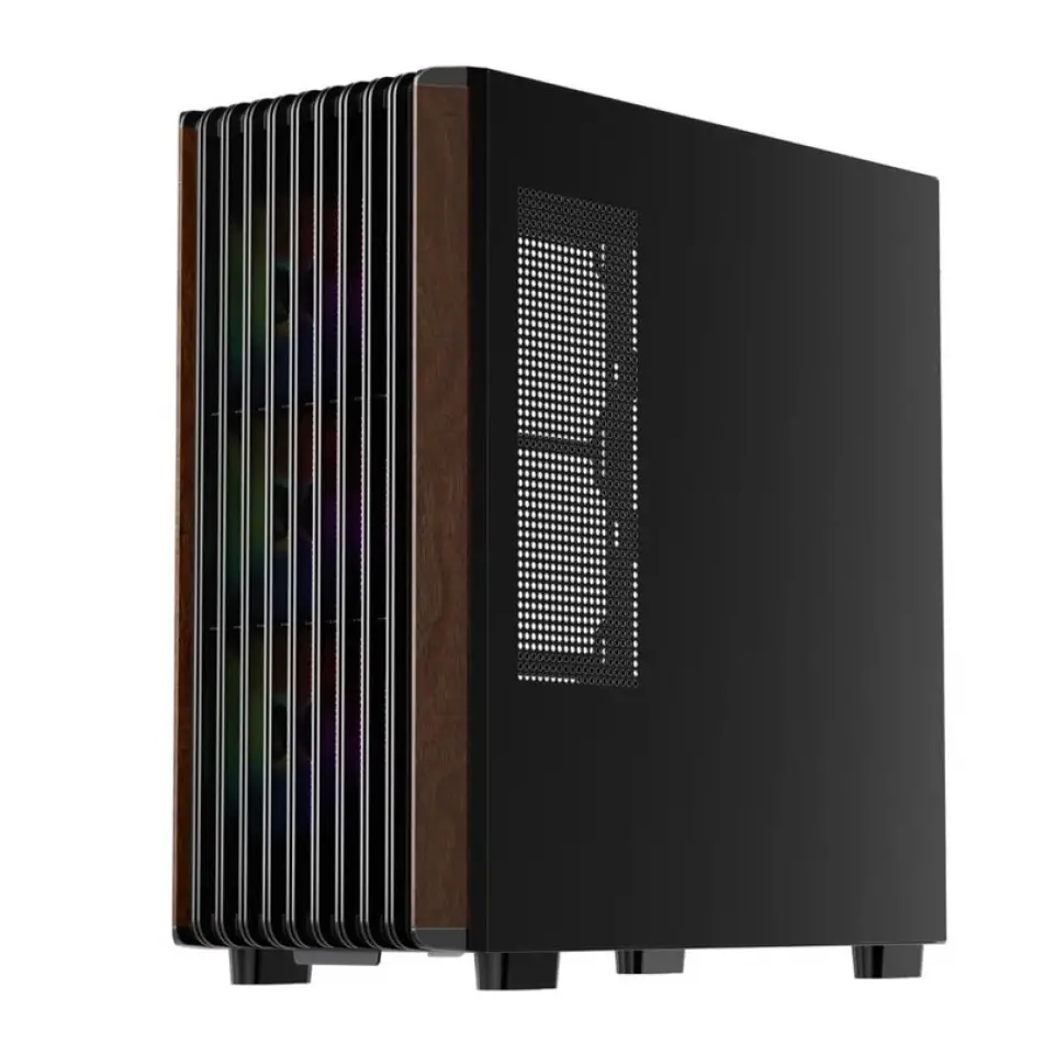 1st Player Wd5 Siyah 750w 80+ Sılver Atx 3.1 Argb 4x12cm Fan Temperli Cam Usb 3.0 Atx Kasa