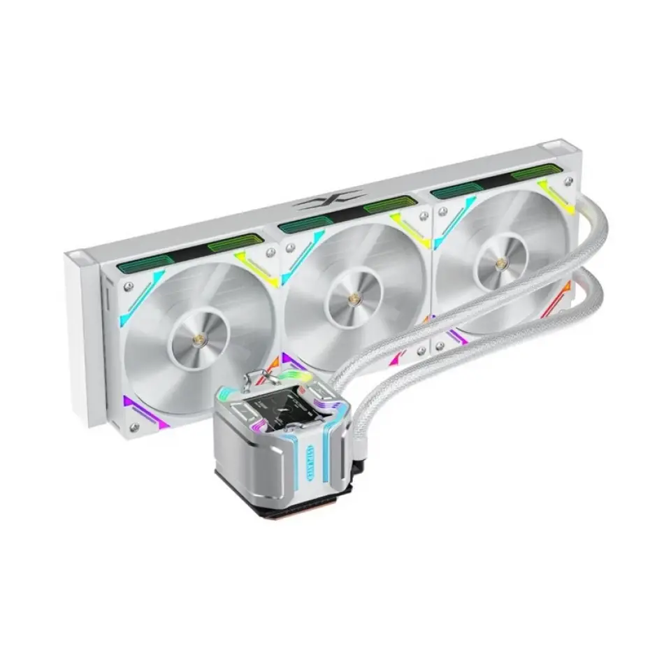 1st Player X Starshıp 360mm Beyaz Argb Ips 2.4 Dijital Ekranlı Am5 / Lga 1851, Lga 1700 Premıum İşl