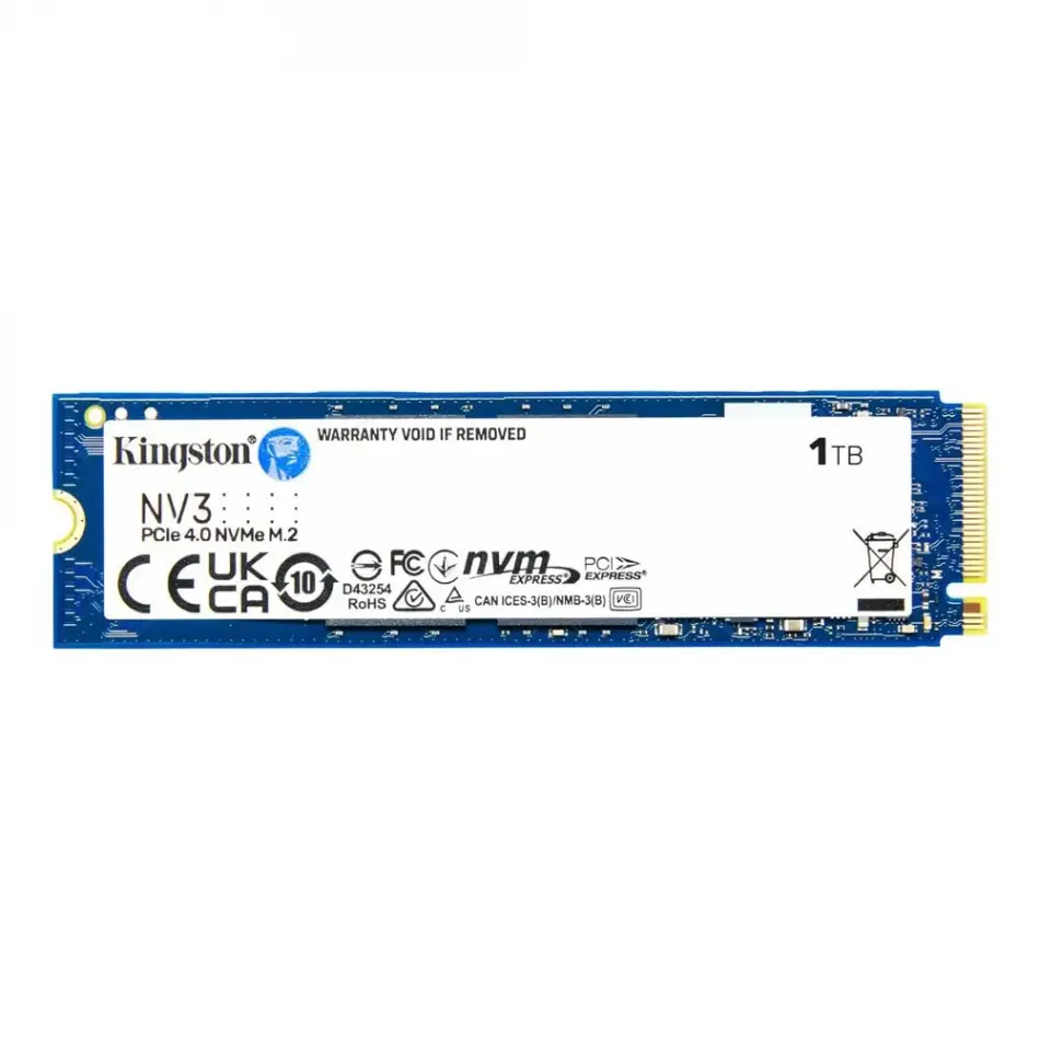 1TB KINGSTON NV3 SNV3S/1000G 6000/4000MB/S M.2 NVMe PCIe 4.0