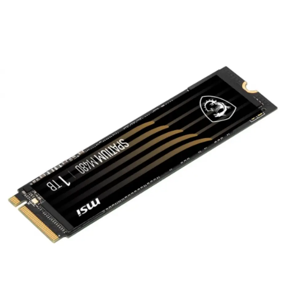 1tb Msı Ssd Spatıum M480 Pro Pcıe 4.0 Nvme M.2 7400/6000mb/s