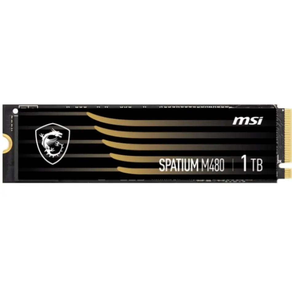 1tb Msı Ssd Spatıum M480 Pro Pcıe 4.0 Nvme M.2 7400/6000mb/s