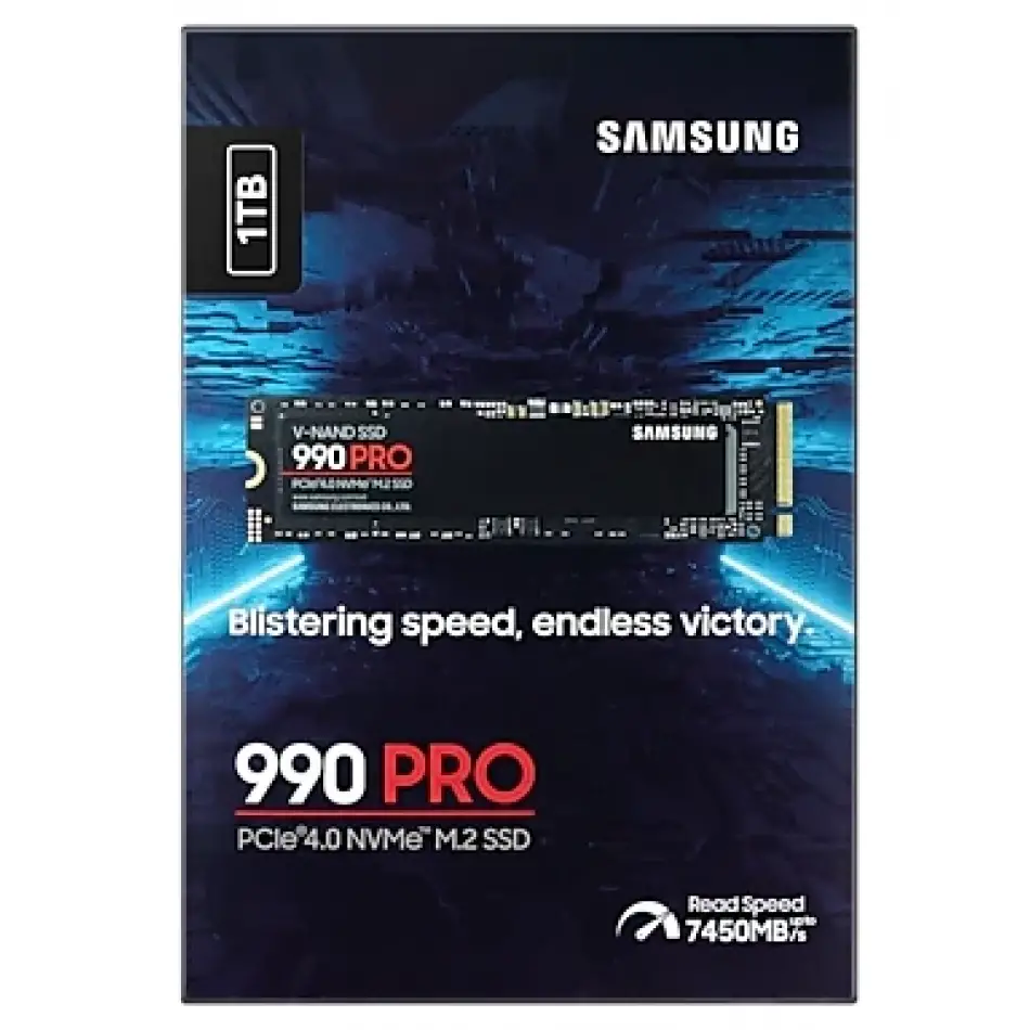1tb Samsung 990 Pro 7450/6900mb/s M.2 Nvme Mz-v9p1t0bw (resmi Distribütör Garantili)