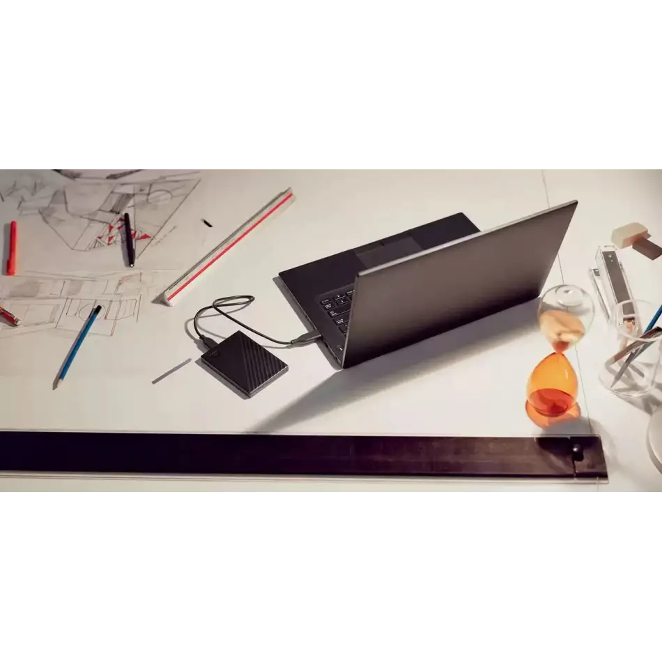 1tb Wd 2.5 Usb3.2 My Passport Wdbyvg0010bbk-wesn