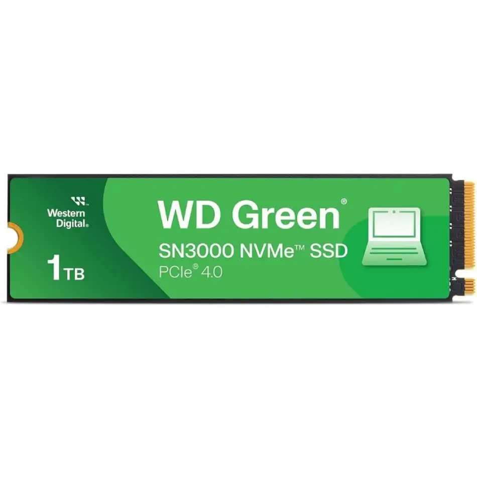 1tb Wd Green M.2 Nvme Sn3000 5000/4200mb/s Wds100t4g0e Gen4 Ssd