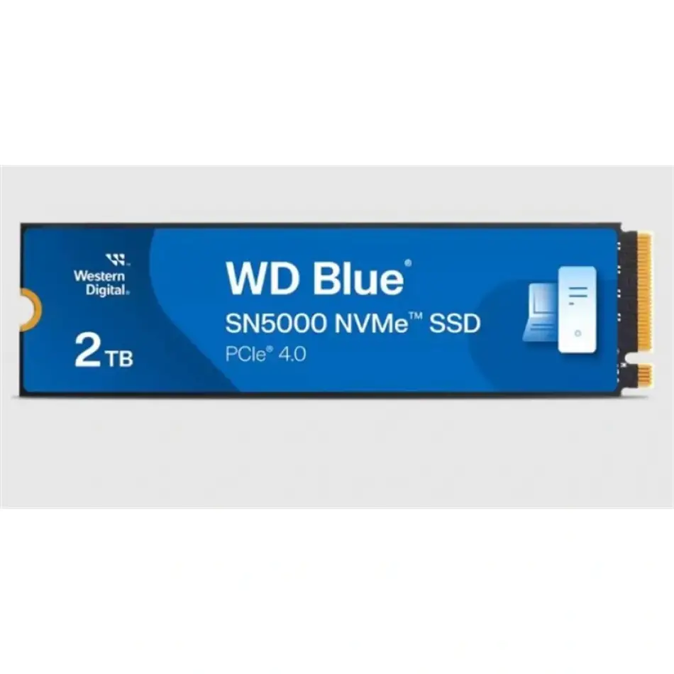 2 Tb Wd Blue Sn5000 Pcı-4.0 5150mb/s 4850mb/s M2 Ssd Wds200t4b0e