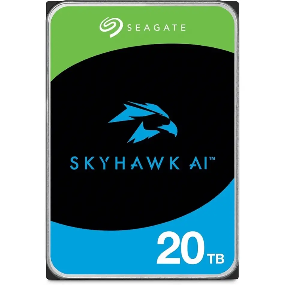 20 Tb Seagate 3.5 Skyhawk Aı Sata 512mb 7/24 Guvenlık St20000ve003 (5 Yıl Resmı Dıst Garantılı)
