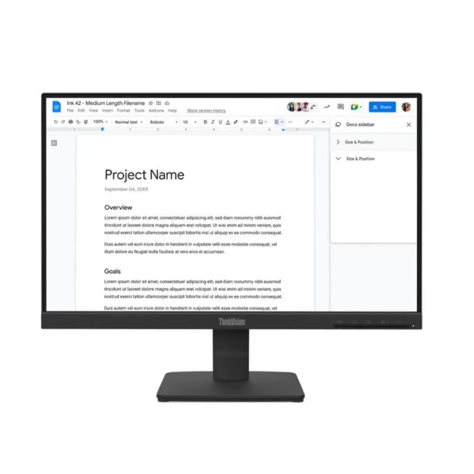 21.5 Lenovo S22-4e Thınkvısıon 64cbkat6tk Fhd 4ms 100hz Hdmı+vga Wled Monıtor (3 Yıl Garanti)
