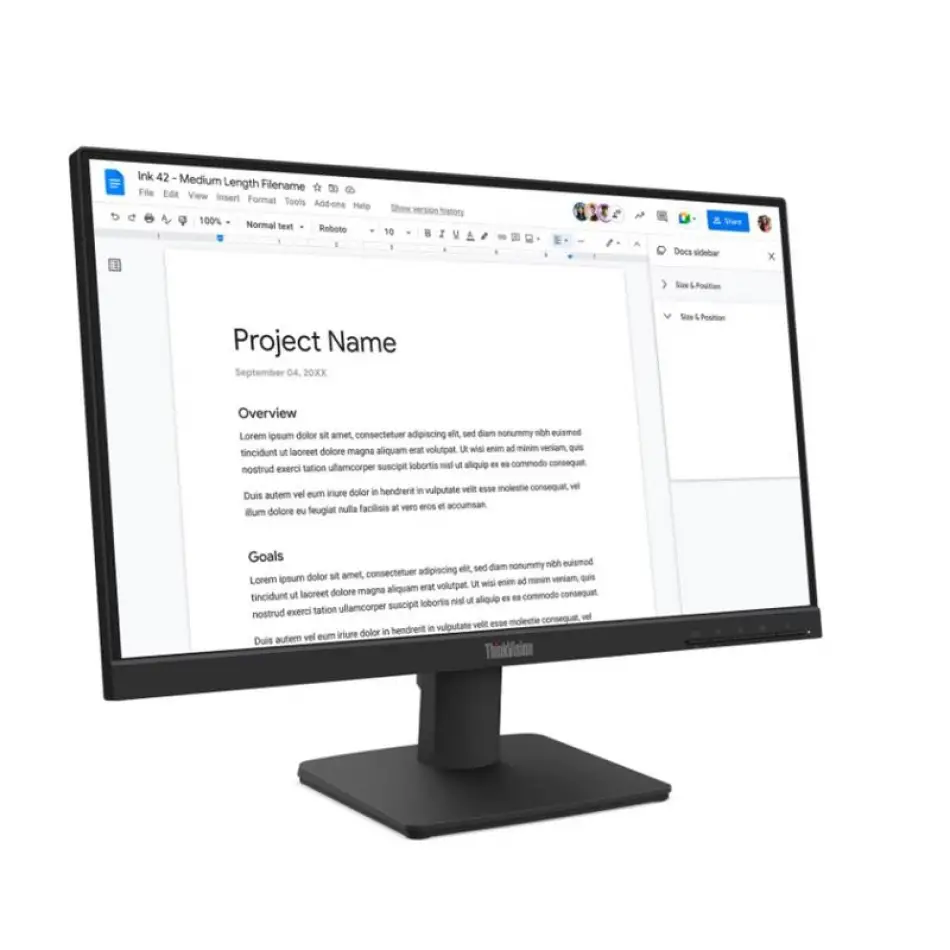 21.5 Lenovo S22-4e Thınkvısıon 64cbkat6tk Fhd 4ms 100hz Hdmı+vga Wled Monıtor (3 Yıl Garanti)