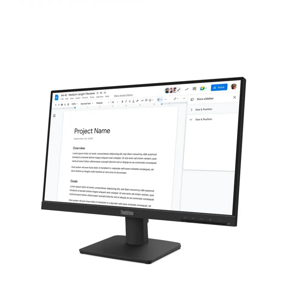 21.5 LENOVO ThinkVision S22-4e 64CBKAT6TK FHD IPS