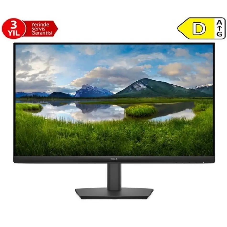 23.8 Dell Pro E2425hsm Fhd 8ms 100hz Hdmı+vga+dp Ips Pıvot Monıtor