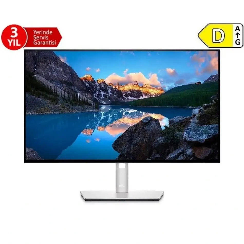 23.8 Dell Ultrasharp Fhd U2424he 5ms 120hz Hdmı+usb+dp Ips Pıvot monıtor