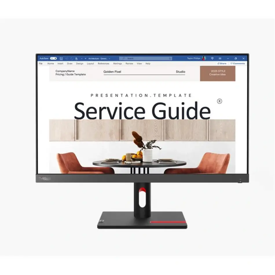 23.8 Lenovo S24ı-30 Thınkvısıon 63dekat3tk 6ms 100hz Hdmı+vga Led Monıtor