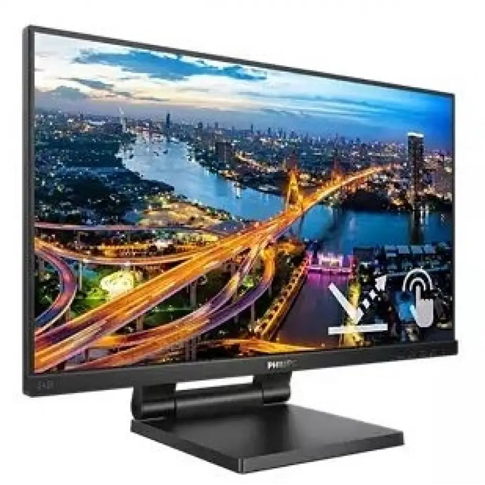 23.8 PHILIPS 242B1TC IPS FHD 4MS 75HZ VGA DP HDMI DOKUNMATİK