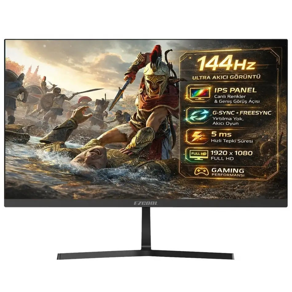 24 EZCOOL CORP EZP24 144Hz IPS MONITOR ( Sıfır Ölü Piksel Garantili)