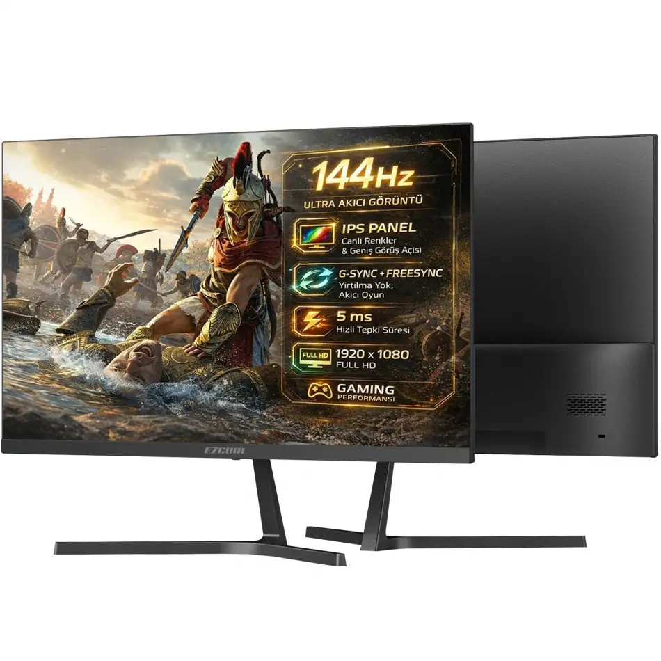 24 EZCOOL CORP EZP24 144Hz IPS MONITOR ( Sıfır Ölü Piksel Garantili)