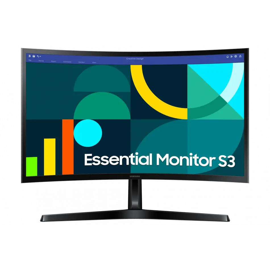 24 Samsung Ls24d366gauxuf 4ms 100hz Curved