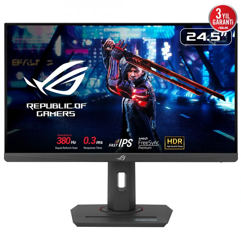 24.5 Asus Rog Strıx Xg259Qns Ips 380hz 1ms Hdmı