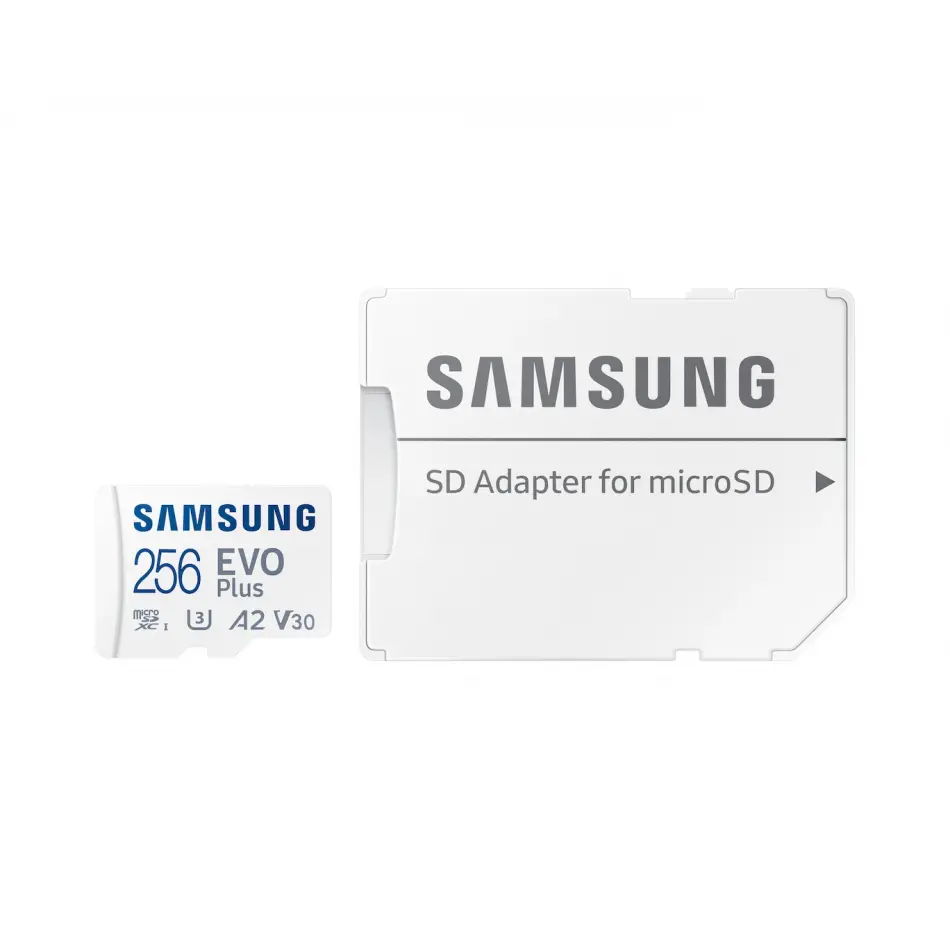 256gb Samsung Evo Plus Mıcrosdxc Uhs-ı U3 V30 A2 160mb/s Mb-mc256sa/tr