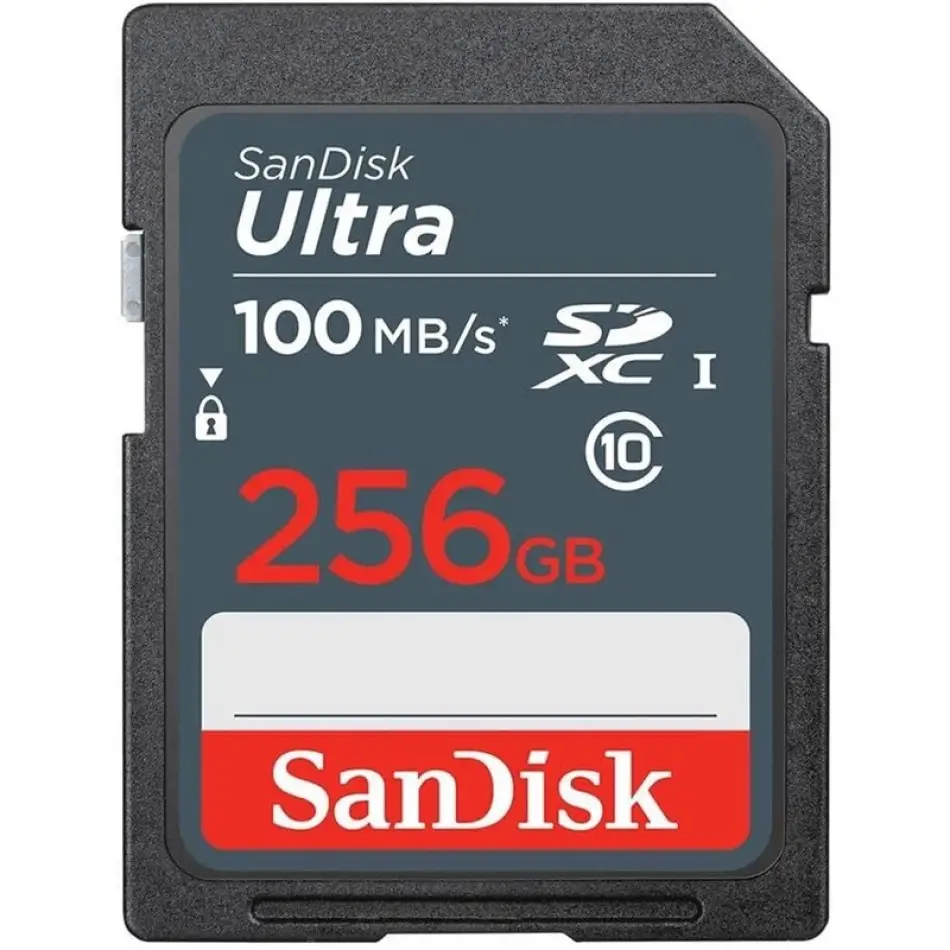 256gb Sandısk Ultra Sdxc 100mb/s Sdsdunr-256g-gn3ın