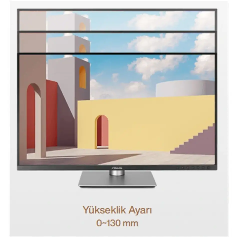 27 Asus Proart Pa279crv Ips 5ms 60mhz 2xhdmı 2xdp Usb-c 4k 3840x2160 Hoparlör Yükseklik Ayarı Pivot Vesa