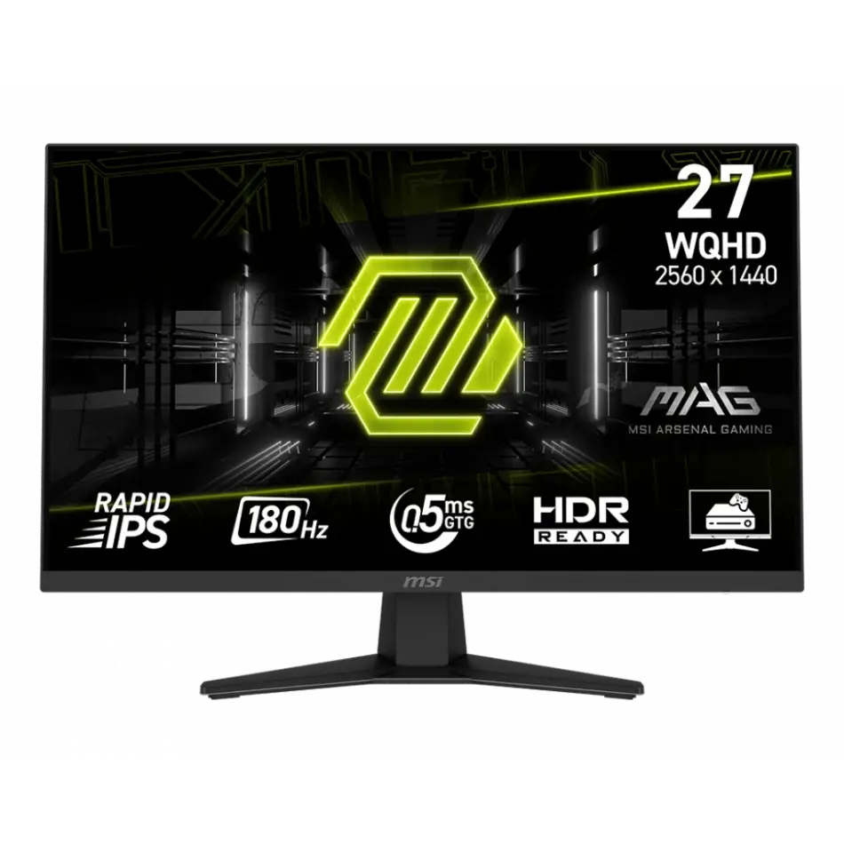 27 MSI MAG 274QF 0.5MS 180HZ 2K WQHD ADAPTIVE SYNC IPS GAMING