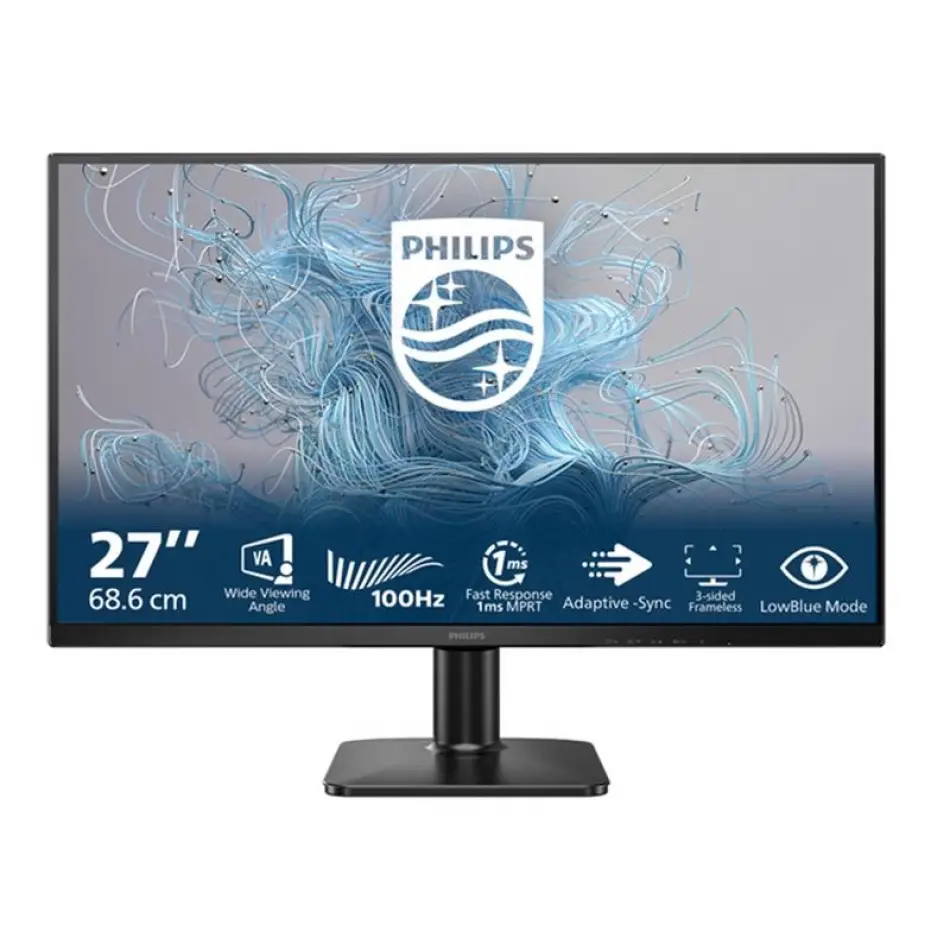 27 Phılıps 27e2n1100l/00 1ms 100mhz 1xvga 1xhdmı Fhd 1920x1080 Vesa Siyah