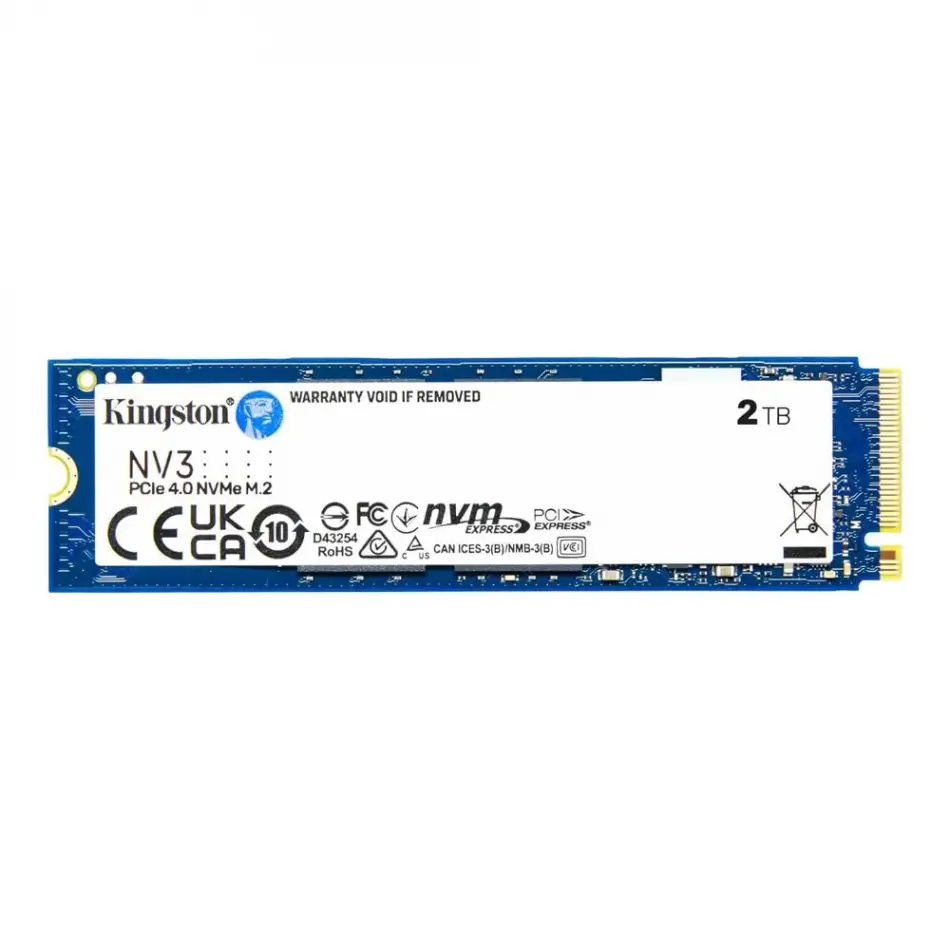 2tb Kıngston Nv3 Snv3s/2000g 6000/5000mb/s M.2 Nvme Pcıe 4.0