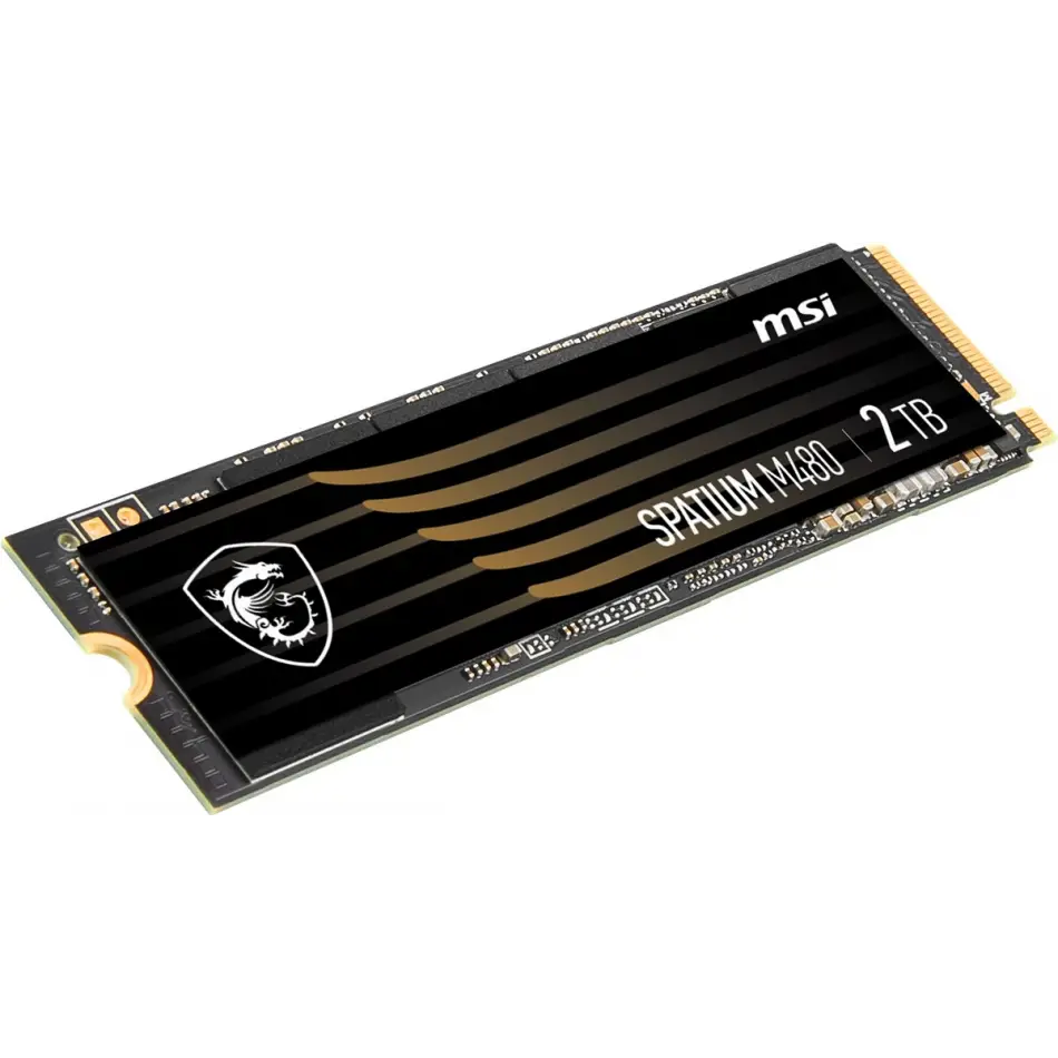 2tb Msı Spatıum M480 Pro Nvme M.2 7400/7000mb/s