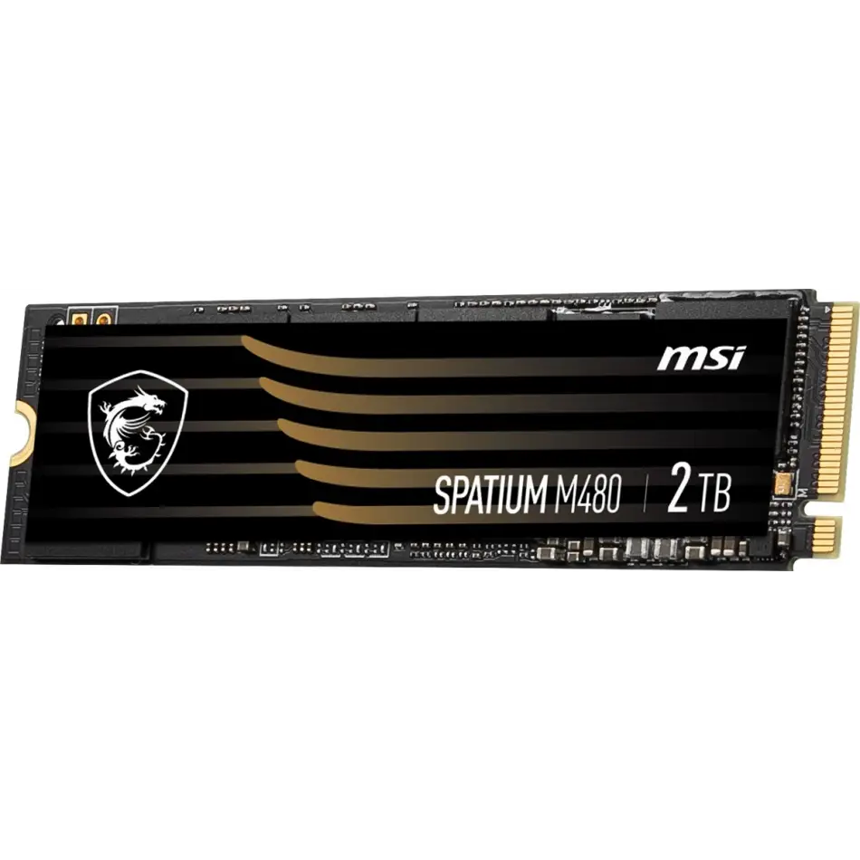 2tb Msı Spatıum M480 Pro Nvme M.2 7400/7000mb/s