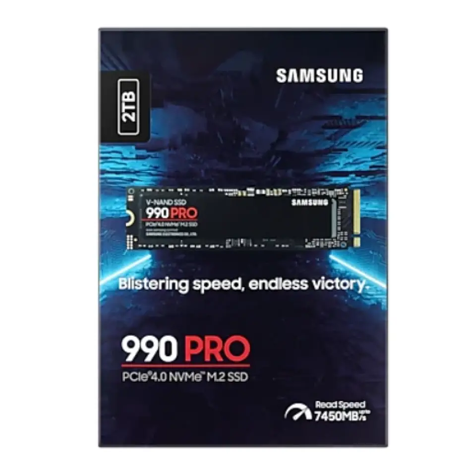 2tb Samsung 990 Pro 7450/6900mb/s M.2 Nvme Mz-v9p2t0bw (resmi Distribütör Garantili)