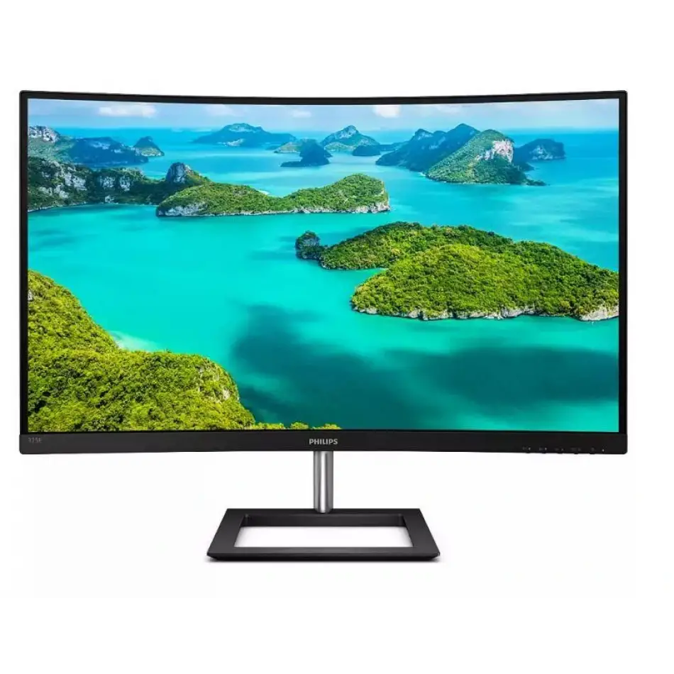 31.5 Phılıps 325e1c/00 4ms 75mhz 1xvga 1xhdmı 1xdp 2k WQhd 2560x1440 Flıcker-free Freesync Yükseklik Ayarı Curved Siyah