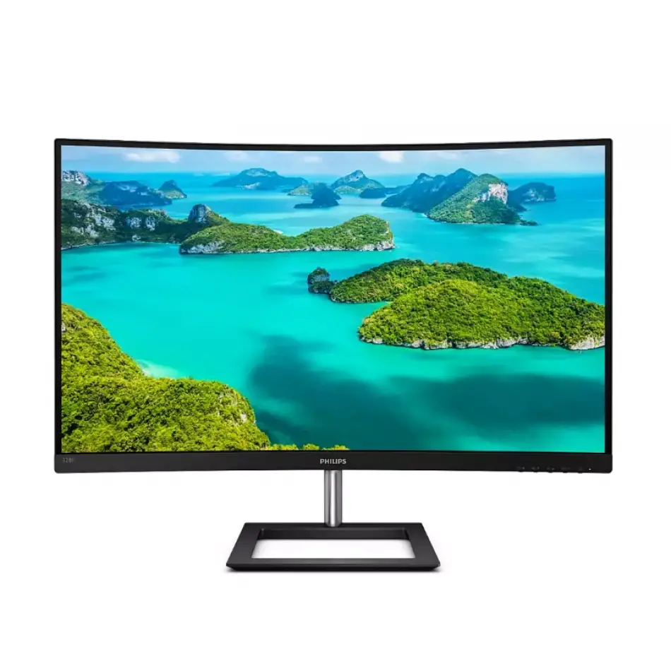 31.5 Phılıps 328e1ca/00 4ms 60mhz 2xhdmı 1xdp 4k Uhd 3840x2160 Hoparlör Flıcker-free Düşük Mavi Işık Curved Vesa Siyah