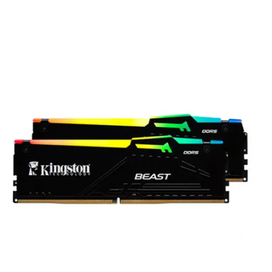 32 Gb (2x16gb) Ddr5 5600mhz Kıngston Beast Rgb Cl36 Dt Kf556c36bbeak2/32tr