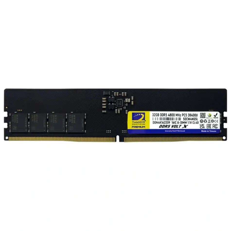 32 Gb Ddr5 4800mhz Twınmos Cl40 Dt Tmd532gb4800u40