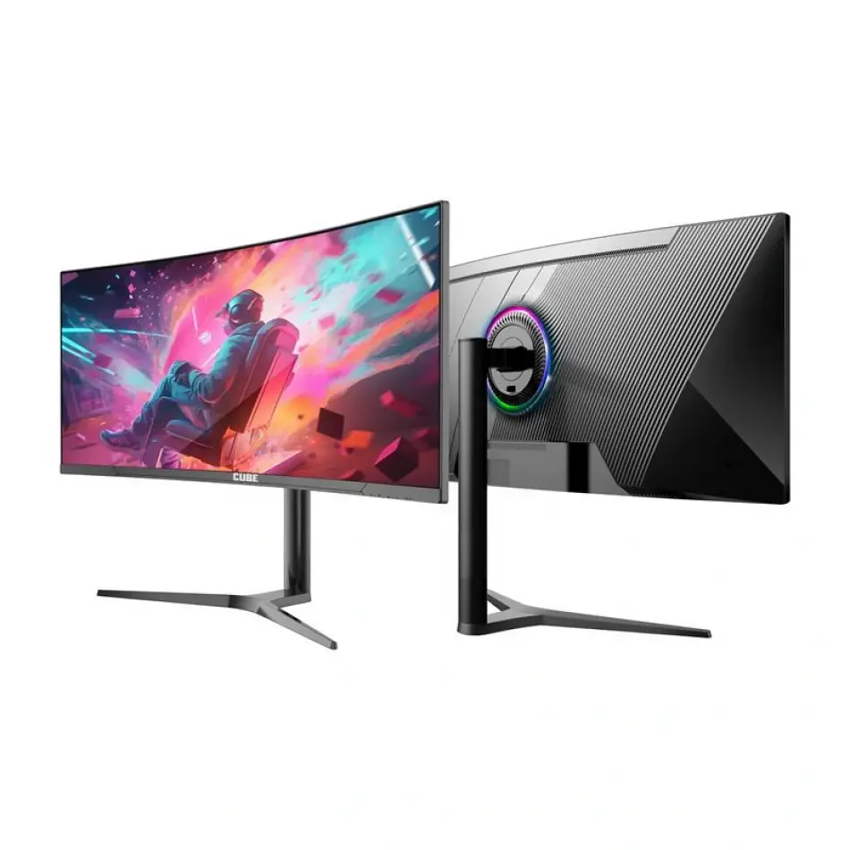 34 Cube Pa-34v165c Va 1ms 165hz Hdmı Dp Type-c Usb 2k WQhd 3440x1440 Freesync Curved Yukseklık Ayarı Vesa Rgb Sıyah Gamı