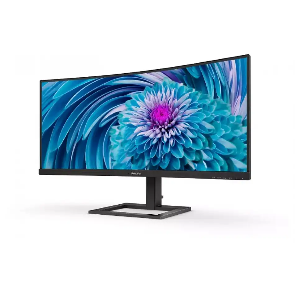 34 Phılıps 346e2cuae/00 4ms 100mhz 1xhdmı 1xdp WQhd Usb-c Hoparlör Yükseklik Ayarı Curved Vesa Siyah