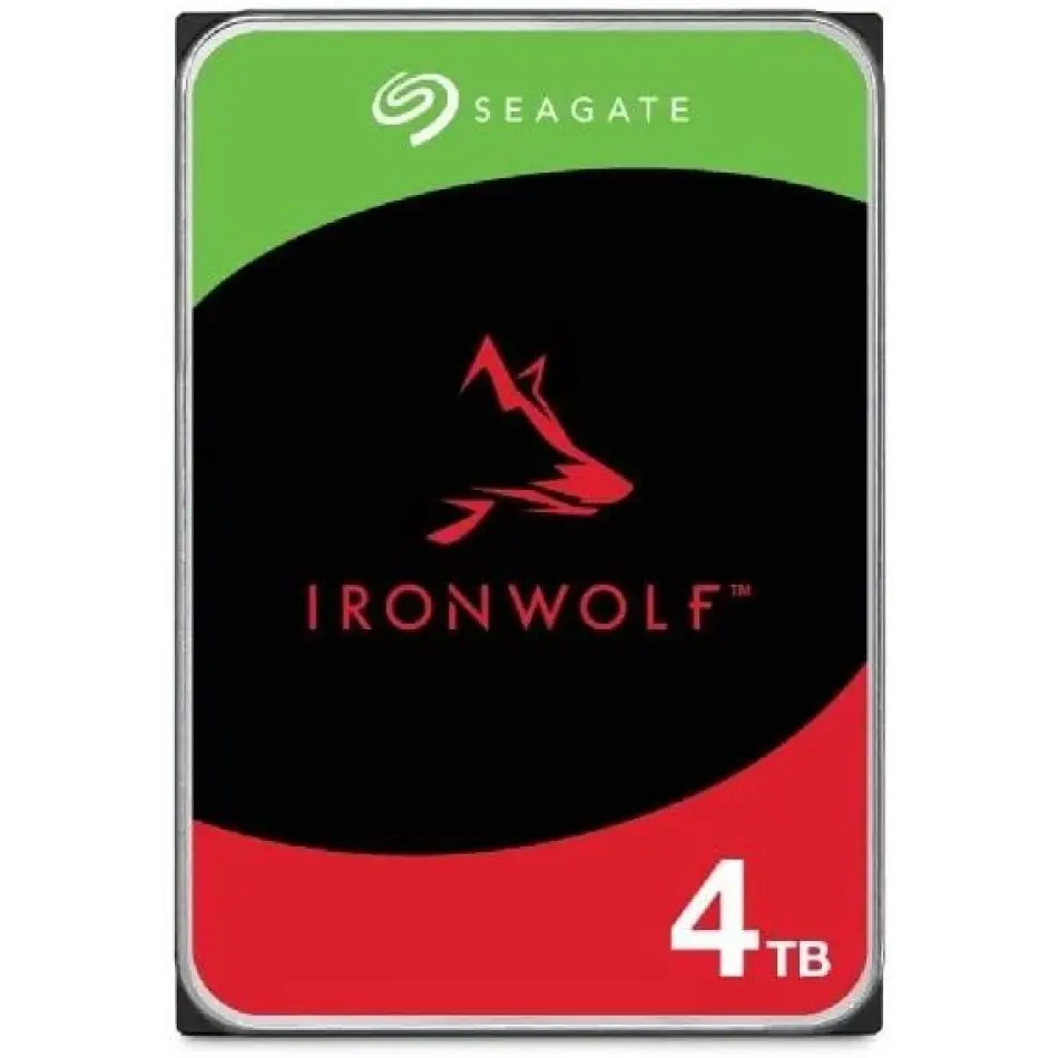 4 Tb Seagate 3.5 Ironwolf Sata 5400rpm 256mb St4000vn006 (3 Yıl Resmı Dıst Garantılı)
