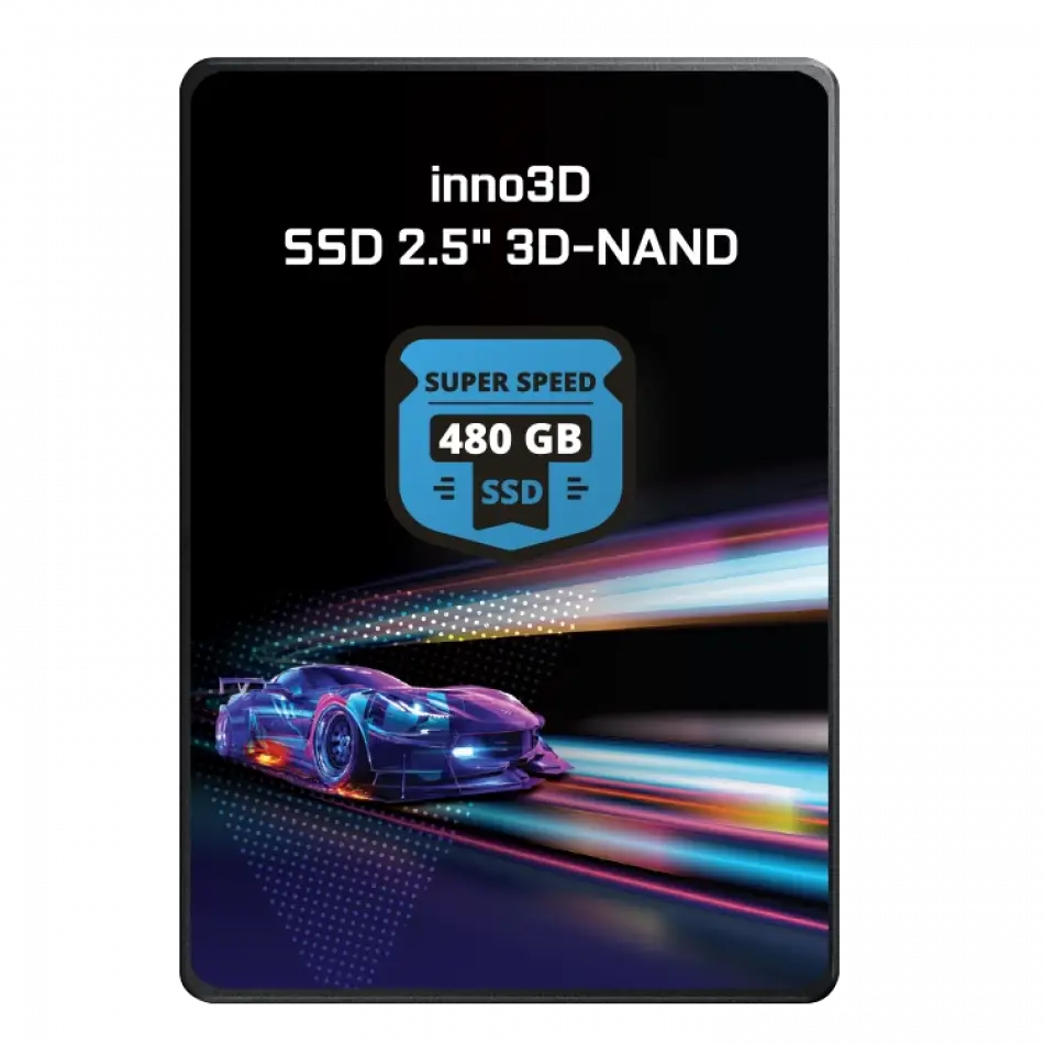 480gb Inno3d 3d-nand Ssd 510/480mb/s