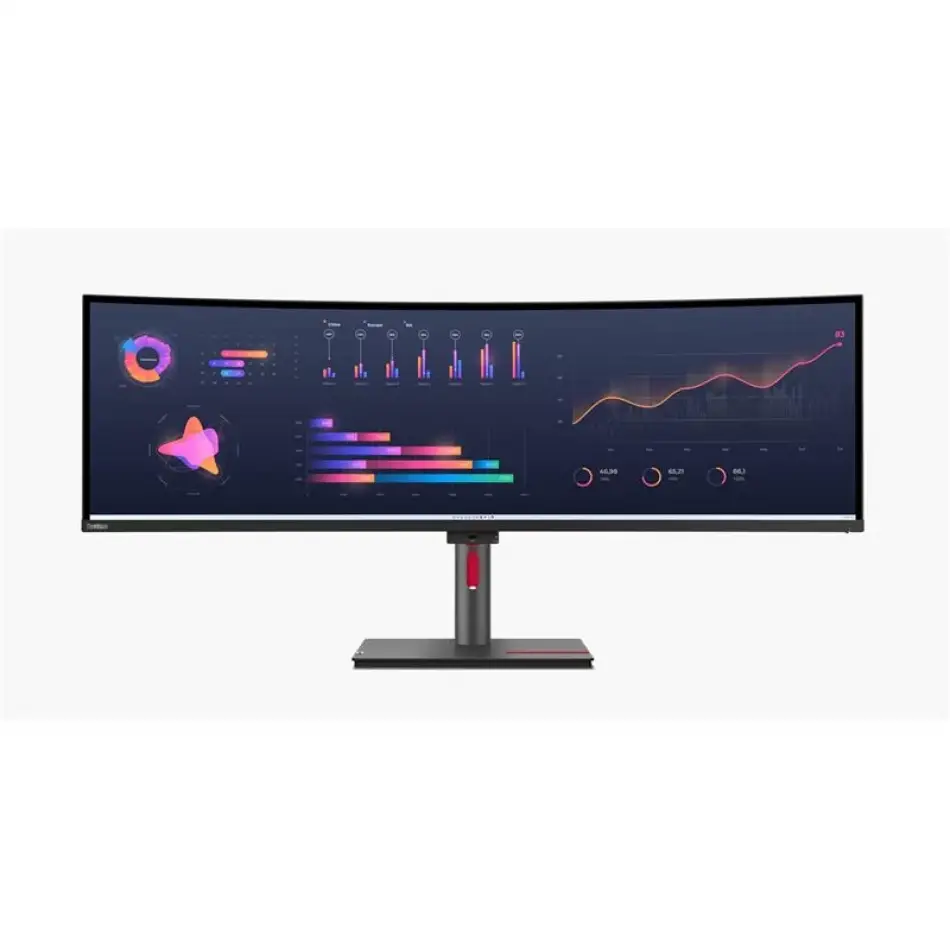 49 Lenovo P49w-30 Thınkvısıon 63dbrat1tk 4ms 60hz Hdmı+dp Wled Curved Monıtor