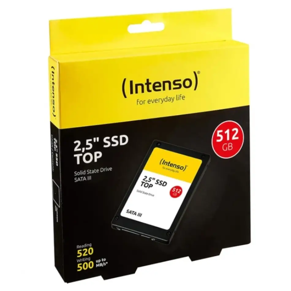 512gb Intenso 3812450 2.5 520/500mb/s Ssd