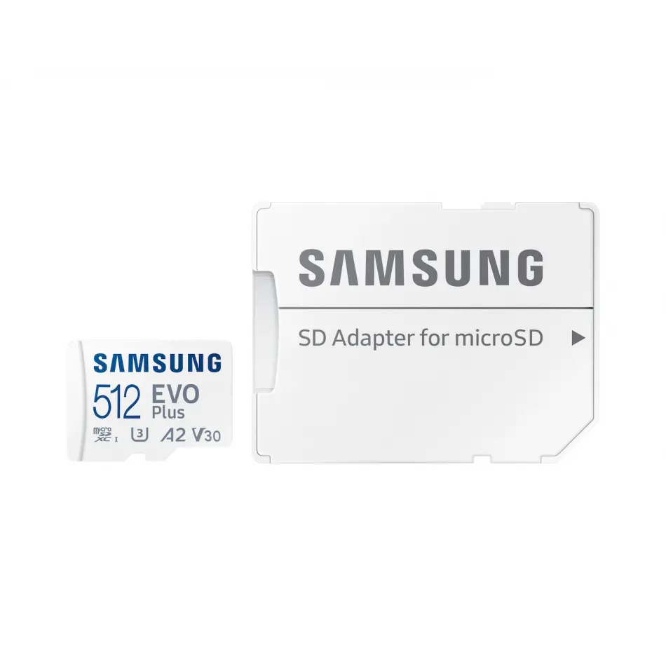 512gb Samsung Evo Plus Mıcrosdxc Uhs-ı U3 V30 A2 160mb/s mb-mc512sa/tr